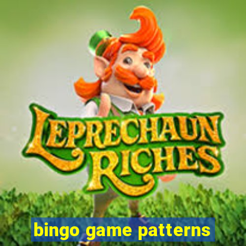 bingo game patterns